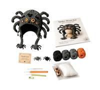Hat Crochet Kit | Handmade Animal Hat Making Supplies | Crochet Art Craft