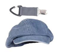 Hat De 1 Pieza Y Hutclip De 1 Pieza, Sombrero Retro, Boina De Mezclilla, Sombrero Anti-Ala, Soporte De Viaje Al Aire Libre.