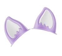 Hat Ears for Motorcycle - 1 Pair Creative Cat Ears Hard Hat Sticker | Peel & Stick Kitten Ear Accessory | Adhesive Cat Ear Decoration for Motorcycle Helmet Ski Hats,Helmet Headgear, Men Women