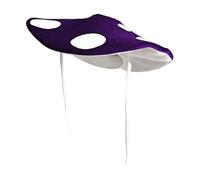 Hat en forma de hongo - Gorra de con ala ancha, sombrero de hongo creativo juguetón | Para las mujeres hombres adolescentes Halloween Carnaval cumpleaños Masquerade Festival Decoración Juego de