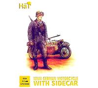 Hat Figures - WWII German Motorcycle & Sidecar (Hat99010) - Hat8126