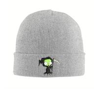 Hat Gorro de Punto con el Logo Invaders Zims Gorro Ángel la Muerte para Hombre y Mujer Moda otoño e Invierno Gorra gráficos Exteriores Regalos Deportivos