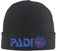 Hat Gorro de Punto Unisex con diseño Logotipo Buzo Nadando en el Globo terráqueo para Hombre y Mujer Gorro Invierno térmico cálido Navidad Deportes al Aire Libre Regalos Exteriores
