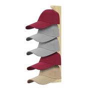 Hat Holder- Baseball Hat Rack, Wall Mounted Baseball Hats Rack, Multi-layer Display, Baseballs Hats Organizer, Headwear Hooks, Space-Saving Belt Storage Decorative For Bedroom Living Room