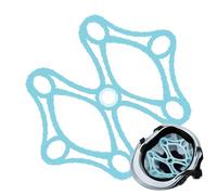 Hat Liner, Motorcycle Hat Padding, Protective Soft Cushion, Anti-Collision Breathable Support, Lightweight Safety Gear, Size Black, Outdoor Riding Sports Protection