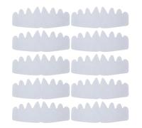Hat Liners Sweat Protection, 10-Piece Sweat Absorbing Insert Pads with Octagonal Design, Anti-Odor Sweatbands to Prevent Stains in Caps for Men and Women Daily Use