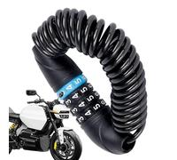 Hat Lock - Candado para motocicleta, combinación de 4 dígitos, protector de equipaje portátil con código, para viajes al aire libre, campus, viajes, estacionamiento, seguridad, viajes, ejercicio