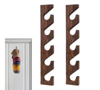 Hat Rack | for Wall 2 Piece Wall Mount Wood Vertical Display Hanger