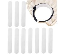 Hat Sweat Liner 10 Pack Adhesive Absorbing Strips, And Neck Guard Pads, Strong Moisture Control Liners For Caps Clothing Protection | Practical Management Accessory Men Women Sports Work Outdoor