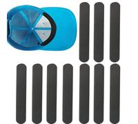 Hat Sweat Liner 10 Pack Adhesive Absorbing Strips, And Neck Guard Pads, Strong Moisture Control Liners For Caps Clothing Protection | Practical Management Accessory Men Women Sports Work Outdoor