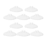 Hat Sweat Liner, Absorbent Sweat Bands, 10 Piece Head Protection, Moisture Wicking Strips, Helmet Liner Accessory for Men, Women, Sports, Hiking, Running, Fishing, 11.5x5.04 Inches