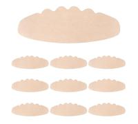 Hat Sweat Liners - 10 Piece Self Adhesive Large Sweat Guard, Hat Sweatband For Golf Helmet, Absorbent Sweatt Protector For Caps, Moisture Wicking Pad | For Commuting Travel Hiking Camping