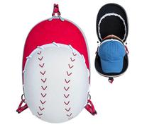 Hat Travel Hard Case Correa - Gorras de béisbol Bolsa de transporte | Organizador de capital protector ligero para uso diario al aire libre para deportes, viajes y almacenamiento, eventos especiales