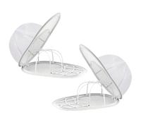 Hat Washer Cage, Ball Cap Cleaning Mesh Bag, 12,09 x 8,27 x 4,33 pulgadas Structured Laundry Frame, Sturdy Shape Protector para máquina de lavado, closet Storage, Men, mujeres, niños, atletas