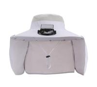 Hat with Fan - Rechargeable Cooling Headgear, Outdoor Cooling Hat, Solar Powered USB | Summer Travel Cap, Breathable Lightweight Fan Cap | for Camping Conmuting Fishing Hiking Vacation Walking, Light