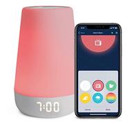 Hatch Rest+ Máquina de sonido para bebés de 1ª generación, luz nocturna, monitor de audio Time-to-Rise Plus, calmante de ruido blanco, entrenador de sueño para niños, reloj despertador para niños, luz
