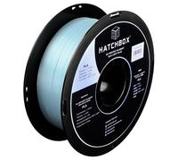 Hatchbox 1.75 mm Silk Light Blue PLA 3D Filamento de la impresora 1 kg Cambie precisin de dimensiones +/- 0.03 mm Filamento de impresin 3D