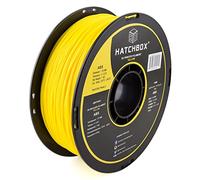 HATCHBOX 1.75mm Yellow ABS 3D Printer Filament - 1kg Spool (2.2 lbs.) - Dimensional Accuracy +/- 0.05mm, [Importado de Reino Unido]