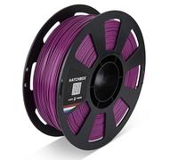 HATCHBOX PLA MAX V2 - Filamento para impresora 3D de color frambuesa oscura fabricado en los Estados Unidos, 1.75 mm de diámetro, carrete de 1 kg, filamento de impresión 3D fabricado en Estados Unidos