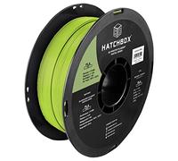 HATCHBOX PLA PRO+ - Filamento para impresora 3D, precisión dimensional +/- 0,03 mm, carrete de 1 kg, 1,75 mm, color verde pastel