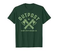 Hatchet Logo - Outpost Scouting Gear by Giant Step Camiseta