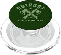 Hatchet Logo - Outpost Scouting Gear by Giant Step PopSockets PopGrip para MagSafe