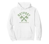 Hatchet Logo - Outpost Scouting Gear by Giant Step Sudadera con Capucha