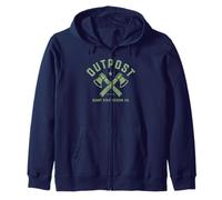 Hatchet Logo - Outpost Scouting Gear by Giant Step Sudadera con Capucha