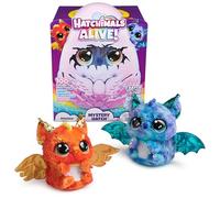 HATCHIMALS Alive Mystery Hatch Draggle Peluche Interactivo Sorpresa y Huevo con Neblina Luces y más de 100 Reacciones y Sonidos La Magia está en Tus Manos Modelo Aleatorio Juegos Infantiles os