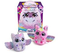 HATCHIMALS Alive Mystery Hatch PUFFICORN Peluche Interactivo Sorpresa y Huevo con Niebla, Luces y más de 100 Reacciones y Sonidos La Magia está en Tus Manos Juegos Infantiles Juguetes Niños 5 Años