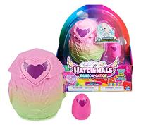 HATCHIMALS CollEGGtibles, Rainbow-Cation Family Hatchy Home Spielset mit 3 Figuren und bis zu 3 Überraschungs-Babys (Stile können variieren), Kinderspielzeug für Mädchen (Spin Master 6064442)