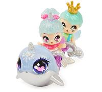 HATCHIMALS Pixies Riders, Shimmer Babies Baby Twins con Planeador y 4 Accesorios (Estilos varían)