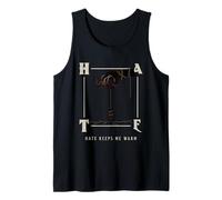 Hate Keep Me Warm (Gráfico) Camiseta sin Mangas