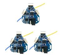 Hatem 3X 3S 10,8 V 12,6 V 40A BMS 18650 Placa de Batería de Litio BMS para Destornillador Shura Shurika Batería 3S 12V Batería Reemplazar Uso