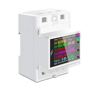 Hatem AT4PW 100A Tuya WIFI Din Rail Smart Meter AC 220V 110V Medidor de Digital Voltaje Potencia Monitor de EléCtrica
