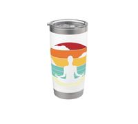 Hatha Asanas Kundalini Ashtanga - profesor de yoga Vaso térmico de acero inoxidable de doble pared