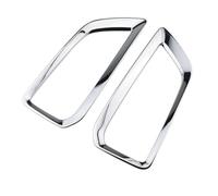 HATHWAY Ajuste para Hyundai Kona 2017-2020, Cubierta de luz antiniebla para Coche, Marco de Cubierta de luz antiniebla Delantera cromada antiarañazos, Accesorios para Coche