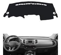 HATHWAY Ajuste para Kia Sportage 2011-2015 LHD, Cubierta del salpicadero del Coche, Alfombrilla antiarañazos, Cubiertas Interiores del salpicadero, Antideslizante