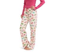 Hatley Jersey Pajama Pants Pantaln de Pijama, Alce Estampado, XL para Mujer