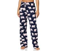 Hatley Pajama Pants Pantaln de Pijama, Mama Bear Jersey, S para Mujer