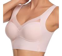 Hatme - Sujetador corrector de postura, sujetador Wmbra original, corrector de postura Comfy para mujer, Rosa., XL