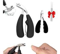 Hatmeo Modern Stainless Steel Large Opening Nail Clippers, Hatmeko Nailmaster Pro, Hatmeko Nail Clippers, Nail Clippers For Seniors Anti-Pplash, Large Toe Nail Clippers For Thick Nails (2pc-B)