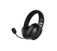 HATOR Hyperpunk 3 - Auriculares inalámbricos para videojuegos, audio Hi-Res, híbrido ANC, controlador de 40 mm, Bluetooth y 2,4 GHz, batería de 45 h, micrófono desmontable, USB-C para PC, PS5, color