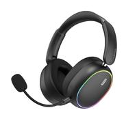 HATOR Phoenix 2 - Auriculares inalámbricos para videojuegos, color negro