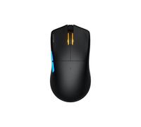 HATOR Pulsar 3 Pro Wireless Ratón Gaming inalámbrico, 65g Ultraligero, PixArt PAW3950, 30000 dpi, Optical Switches 100M, 1000Hz, 2.4GHz/Bluetooth 5.1/USB-C, PTFE Skates, 600mAh, 120h, PC/Mac (Negro)