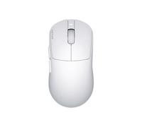 HATOR Quasar 3S Ultima 8K Wireless Ratón Gaming inalámbrico, 46g Ultraligero, PixArt PAW3950 Sensor, 30000 dpi, Optical Switches 100M, 8000Hz, 2.4GHz/Bluetooth 5.4/USB-C, PTFE Skates, PC/Mac (Blanco)