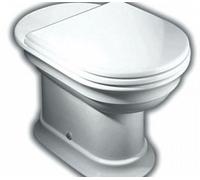 Hatria Dolcevita taza de inodoro de pie blanco YXXN01