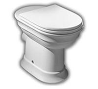 Hatria Dolcevita taza de inodoro de pie blanco YXXP01