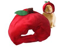 Hats for Cats - Adjustable Fruit Pet Hat, Apples-Shaped Dress Up Headwear for Cats and Dogs, Hat for Cat, Cute Costume Accessory for Festival Celebration, Cosplay, Holiday Party, Family Gathering, and