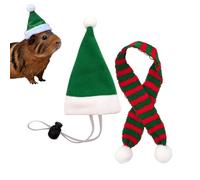 Hats para hens | Chickken Helmet Halloween Accessories | Christmas Pet Hat Scarf Set with Adjustable Chin Strap | f0r Hen Hamster Rabbit Kitty Parrot Puppy Lizard Farm Decoration